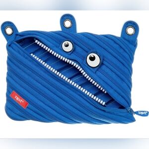ZIPIT Monster Pencil Case for Kids 3-Ring Binder Pencil Pouch Unisex